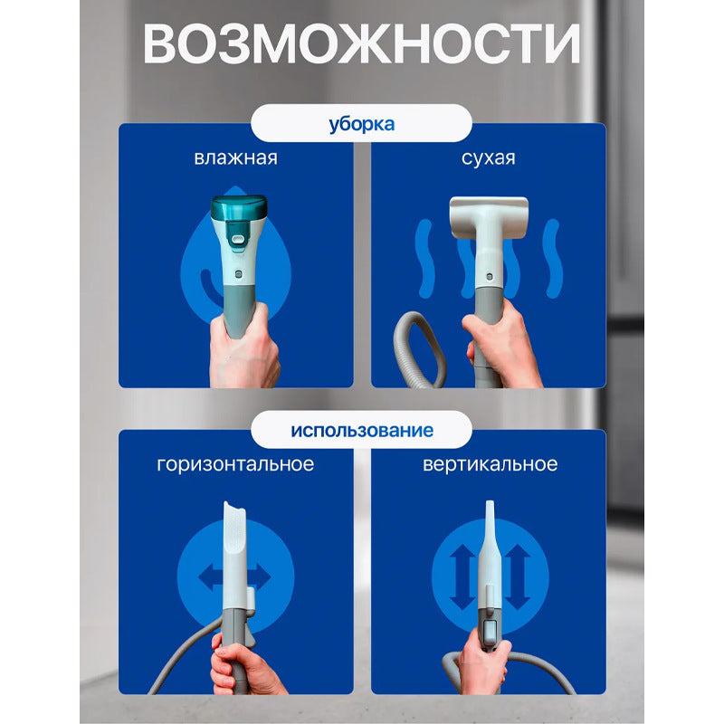 Portable Carpet & Upholstery Spot Cleaner – 6-Nozzle Deep Clean